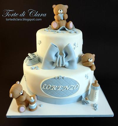 Baptism Cake - Cake by Clara