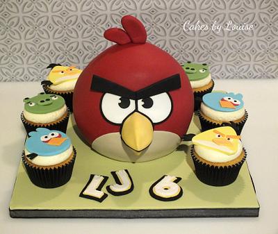 Angry Birds - Cake by Louise Jackson Cake Design