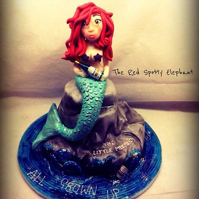 The Little Mermaid all grown up! - Cake by Samantha sim
