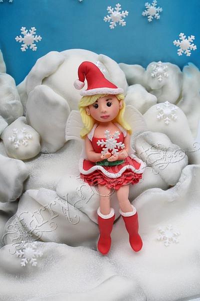 Christmas Fairy - Bake a Wish - Cake by Starry Delights