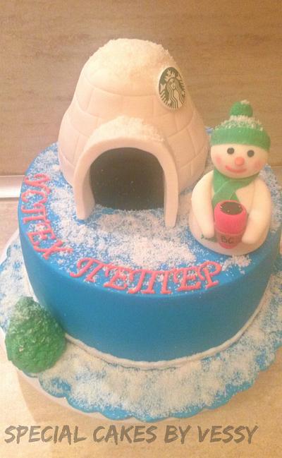 Snowman cake - Cake by Vesi