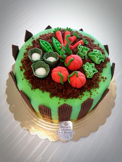 Vegetable garden cake - Cake by Silvia Tartari