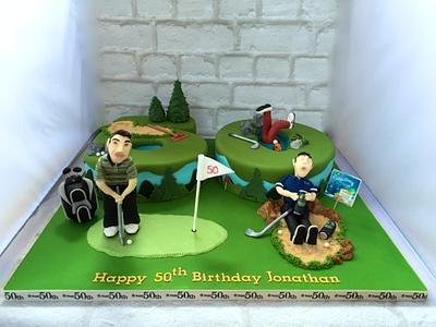 Another day on the Golf Course - Cake by Canoodle Cake Company