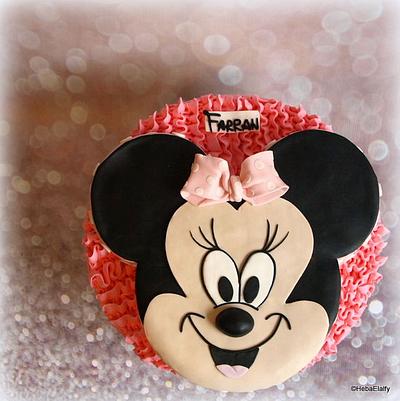 Farrah's Minnie Mouse cake - Cake by Sweet Dreams by Heba 
