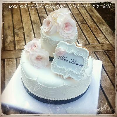 MON AMOUR.... - Cake by veredcakes
