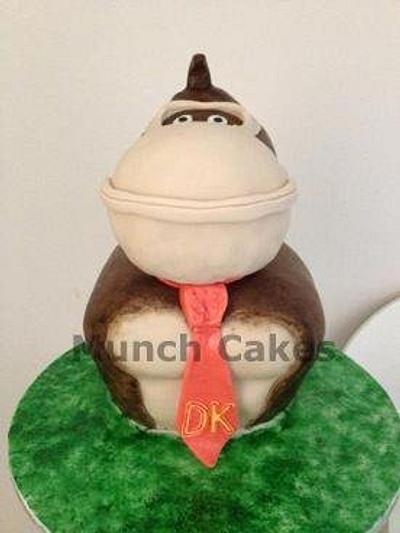 Donkey Kong Birthday Cake - Cake by MunchCakes