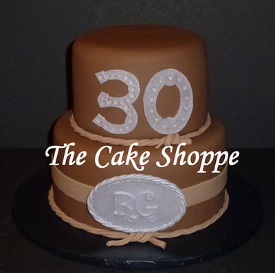 Western themed cake - Cake by THE CAKE SHOPPE