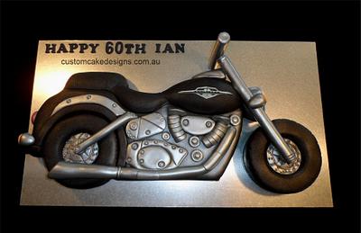 Motorbike Cake - Cake by Custom Cake Designs