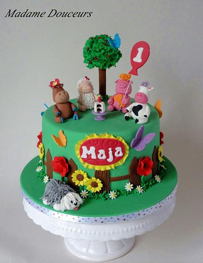 farm cake - Cake by Madame Douceurs