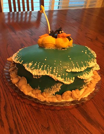 Daffy duck - Cake by Ksee