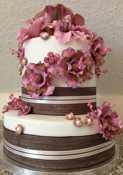 Sandra's birthday cake - Cake by Maxine Kristi Morris