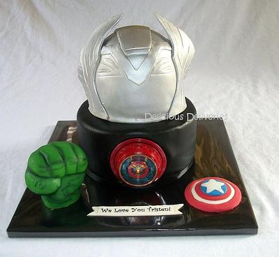 Avengers Cake - Cake by DeliciousDeliveries