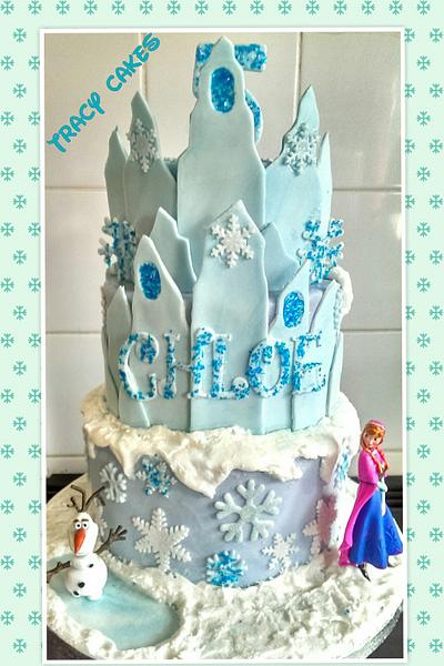 frozen - Cake by Tracycakescreations