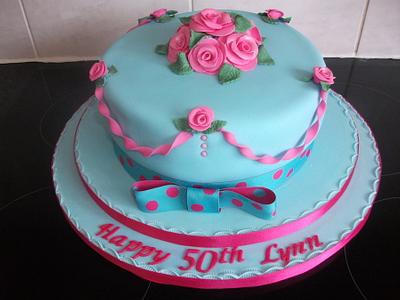 50th Birthday - Cake by jackie1256