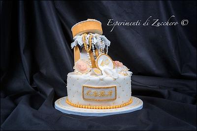 Gold and jewel cake - Cake by Esperimenti di Zucchero