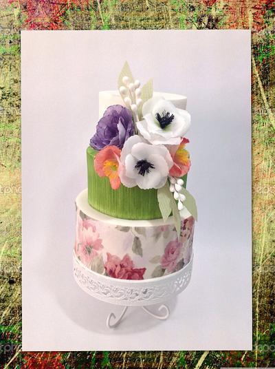 Romantic cake - Cake by Adriana Claros