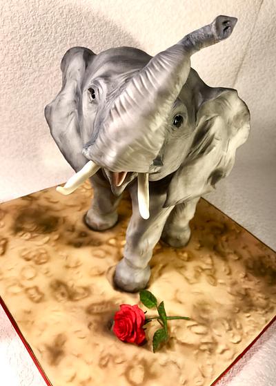 Elephant love❤ - Cake by Andrea