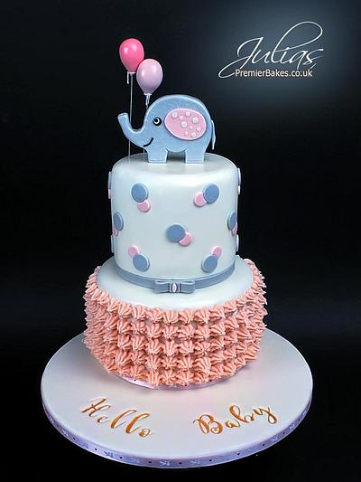 Baby Shower Cake - Cake by Premierbakes (Julia)
