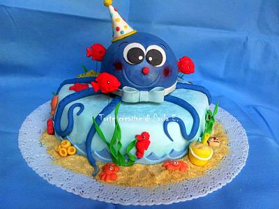octopus cake (torta polipo) - Cake by Paola Esposito