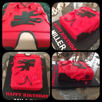 Hockey Jersey - Cake by Frisco Custom Cakes
