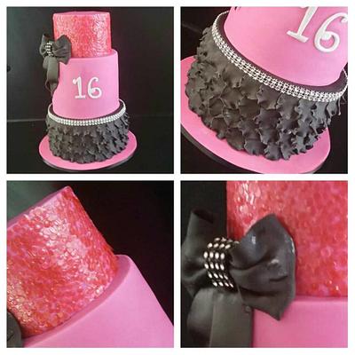 Sweet 16! - Cake by Mmmm cakes and cupcakes