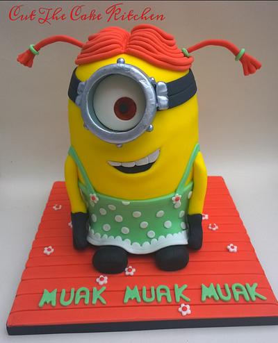 Stuart Minion - Cake by Emma Lake - Cut The Cake Kitchen
