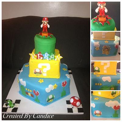 Super Mario Bros - Cake by CandyGirl24
