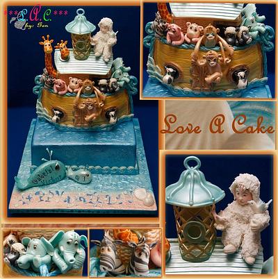 Noah's Ark-themed Birthday Cake - Cake by genzLoveACake