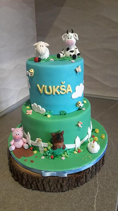 Farm cake - Cake by Torte Panda