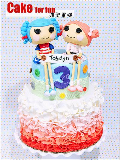 Lalaloopsy Theme Cake - Cake by Helen Chang