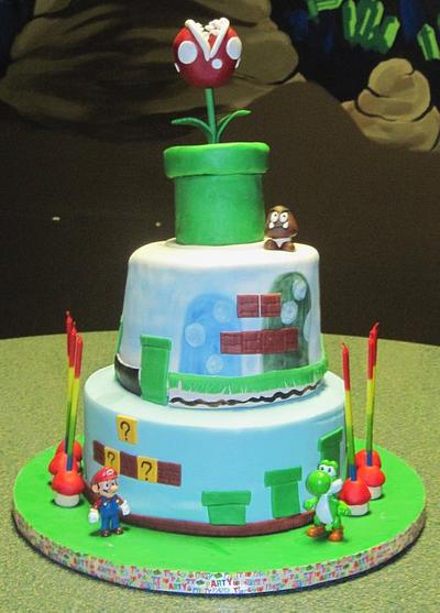 Super Mario Cake - Cake by Tammy 
