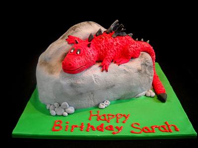 Dragon Birthday Cake - Cake by jbcakedesign