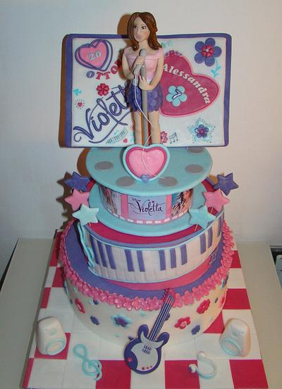 Violetta Disney Cake - Cake by Le Torte di Mary