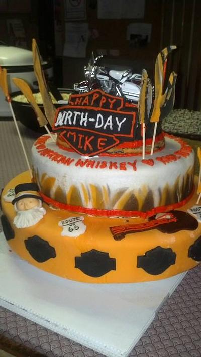 Harley Cake - Cake by Sherry's Sweet Shop