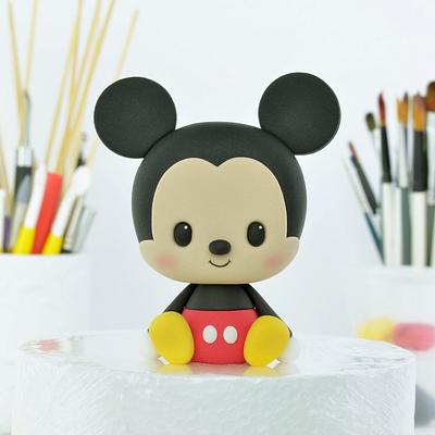 Mickey Mouse Cake Topper - Cake by Crumb Avenue