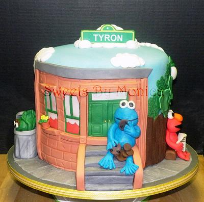 Can You Tell Me How To Get To Sesame Street? - Cake by Sweets By Monica