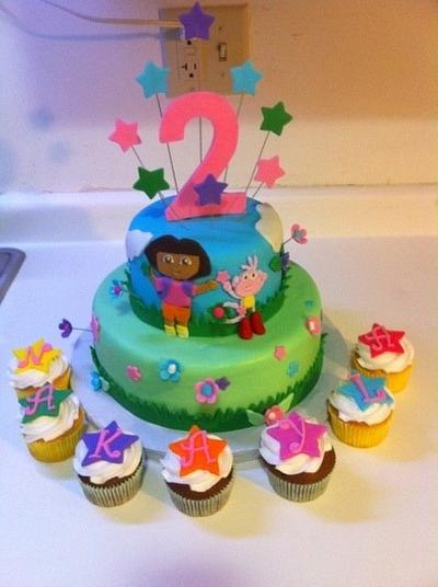 Dora the Explorer - Cake by Naly Cakes