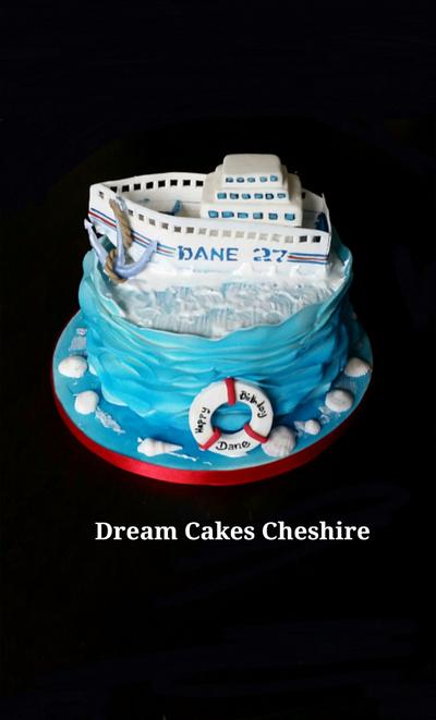 Nautical themed cake  - Cake by Shree