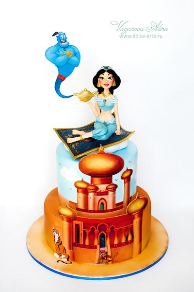Jasmine birthday cake - Cake by Alina Vaganova