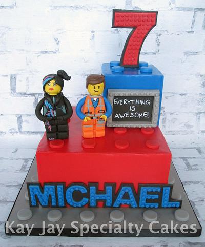 Lego Movie Cake - Cake by Kimberley Jemmott
