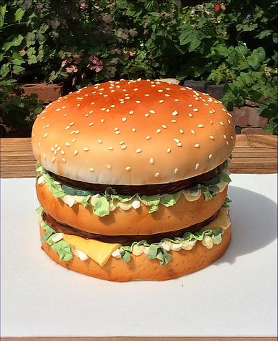 Big Mac cake - Cake by Claire Ratcliffe