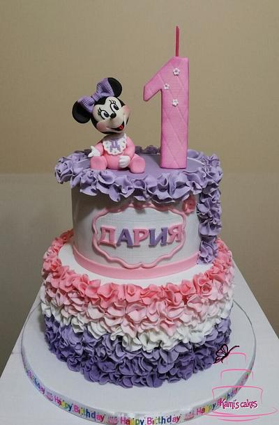 Minnie Mouse  - Cake by KamiSpasova