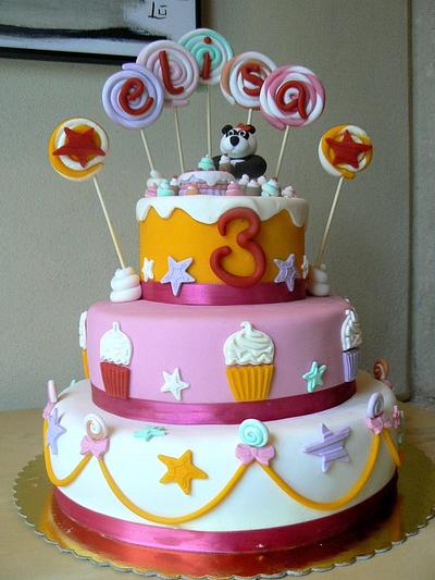 torta panda - Cake by Monia