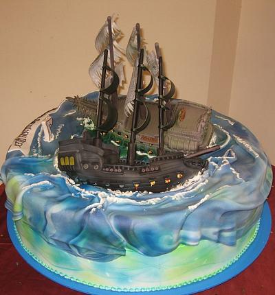 Pirates of the Caribbean 3 - Cake by Nadia Zucchelli
