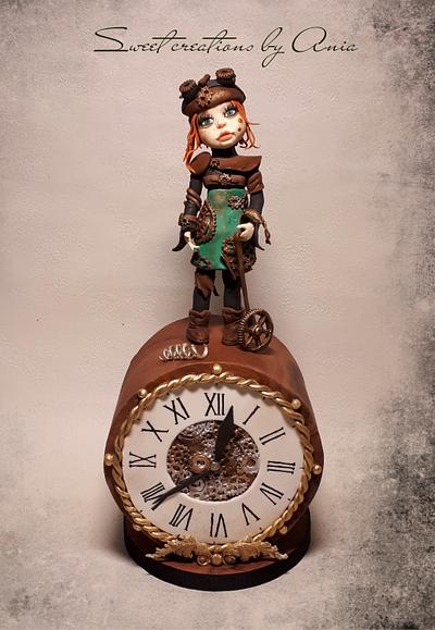 Steampunk doll - Cake by Ania - Sweet creations by Ania