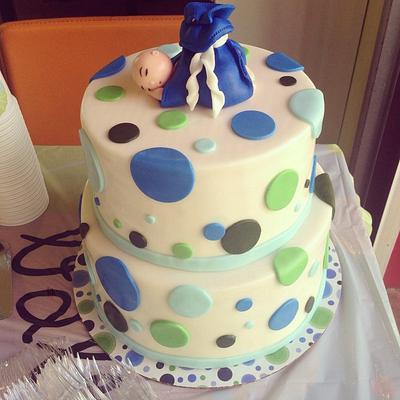 Baby shower cake - Cake by Mauicakes
