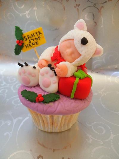 Christmas Cupcakes - Cake by Môn Cottage Cupcakes