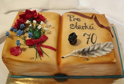 Book  - Cake by Sugar Witch Terka 