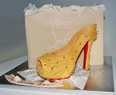 Louboutin shoe - Cake by Cake Couture Marbella