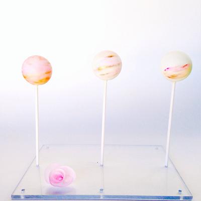 Water colour cake pops  - Cake by The Cake Pop Queen 